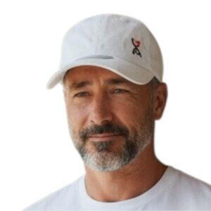 Imperial True Fit UPF 50+ Performance White Adjustable Golf Hat Baseball Cap